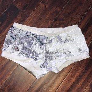 Color change sequin Derby Kiss shorts